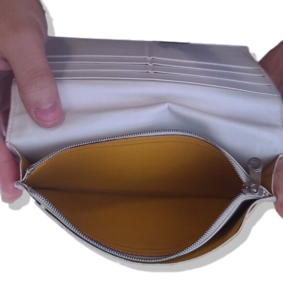 Authentic Goyard Richelieu Wallet White Blanc Full Set Box + Bag Vintage 2005 - Picture 11 of 12